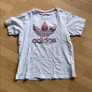girls adidas t shirt